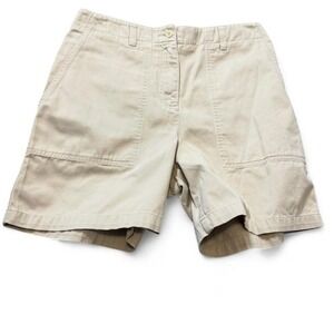 Vintage 90s Jones New York Sport Khaki Utility Shorts, Women's Size 4